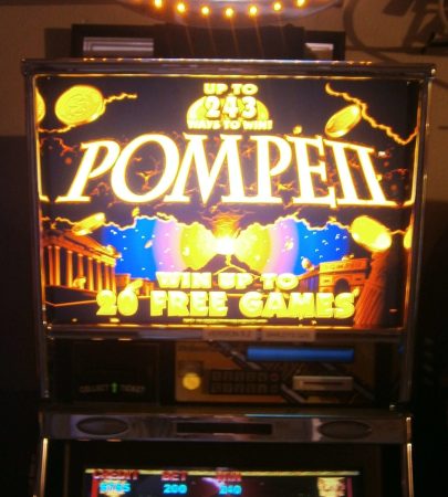 Aristrocrat Pompe 2 vegas slot machine for sale